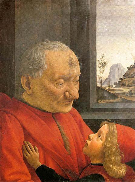 Domenico Ghirlandaio An Old Man and His Grandson